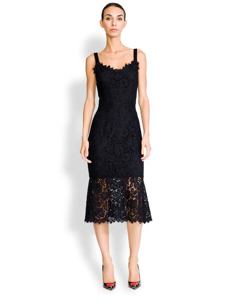 dolce gabbana lace dress black|dolce and gabbana inspired dress.